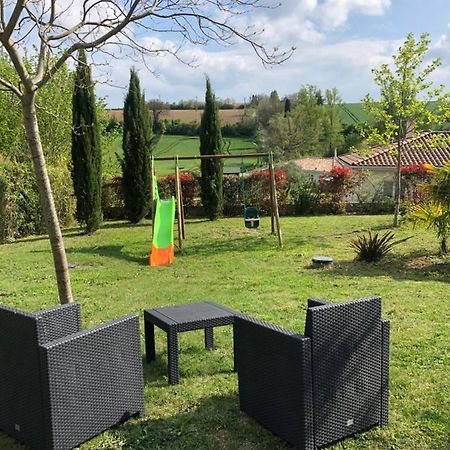 Suite Independante Au Coeur D'Un Jardin Arbore. Montaut  Exteriör bild